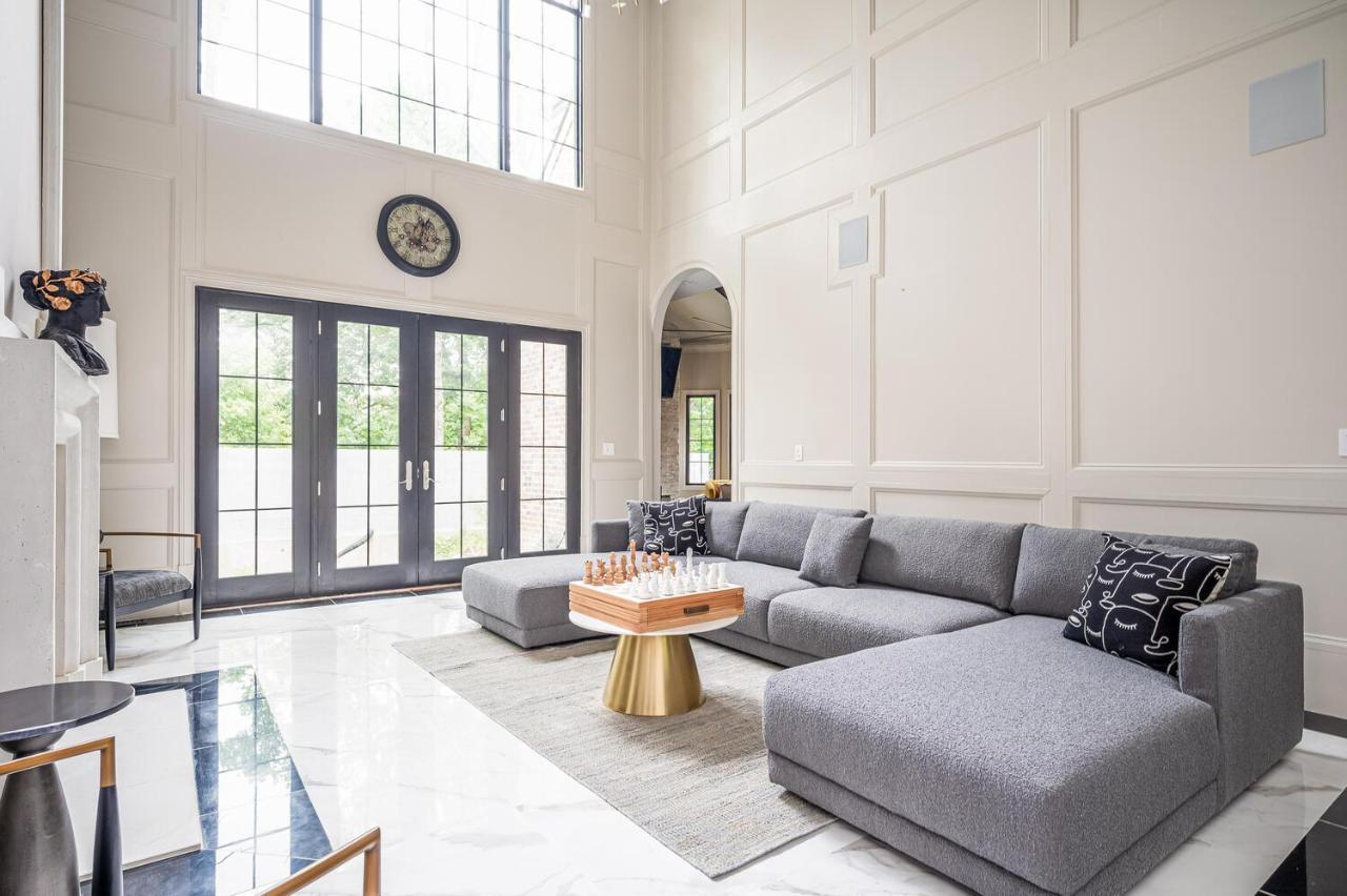 Adams Mansion, 10K Sqft, 7Bd/7Ba, 15Min To Airport Villa Atlanta Exteriör bild