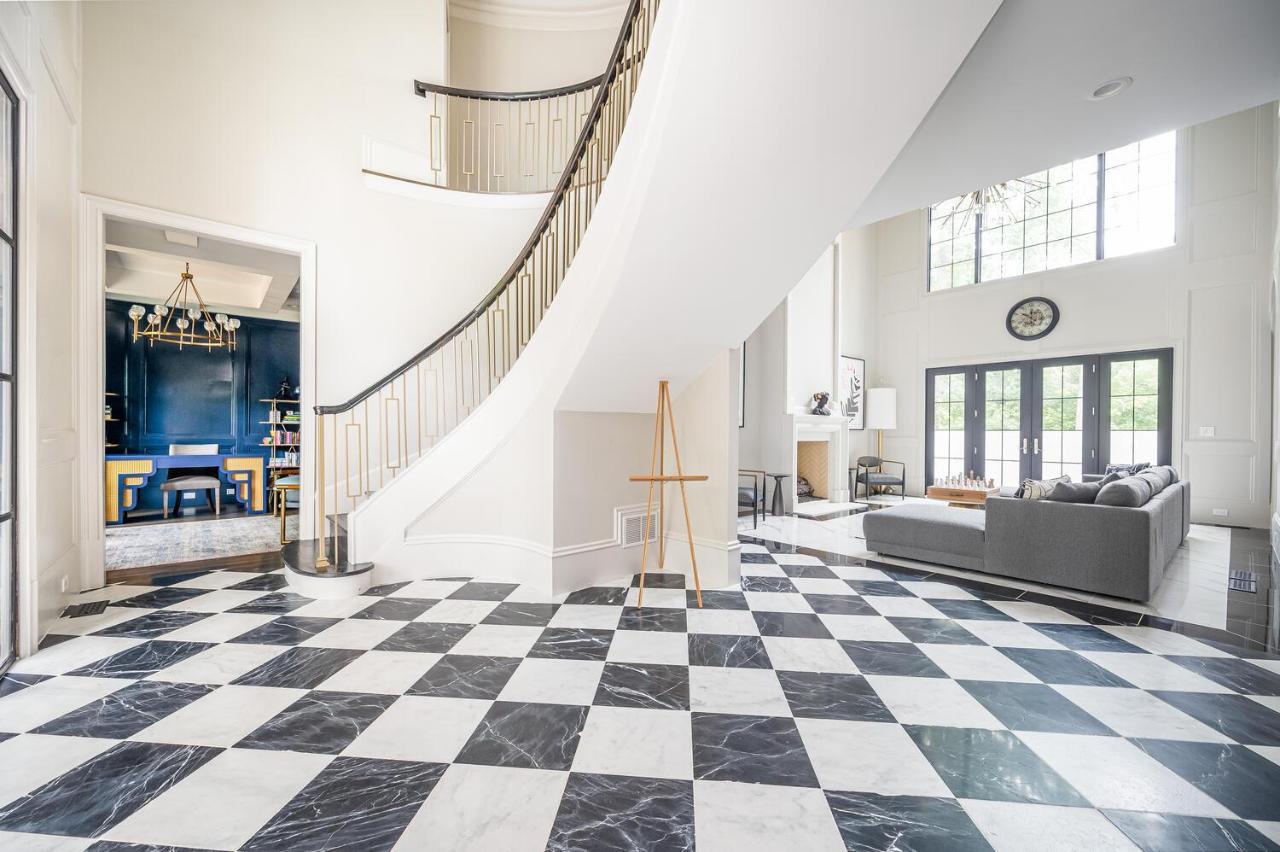 Adams Mansion, 10K Sqft, 7Bd/7Ba, 15Min To Airport Villa Atlanta Exteriör bild